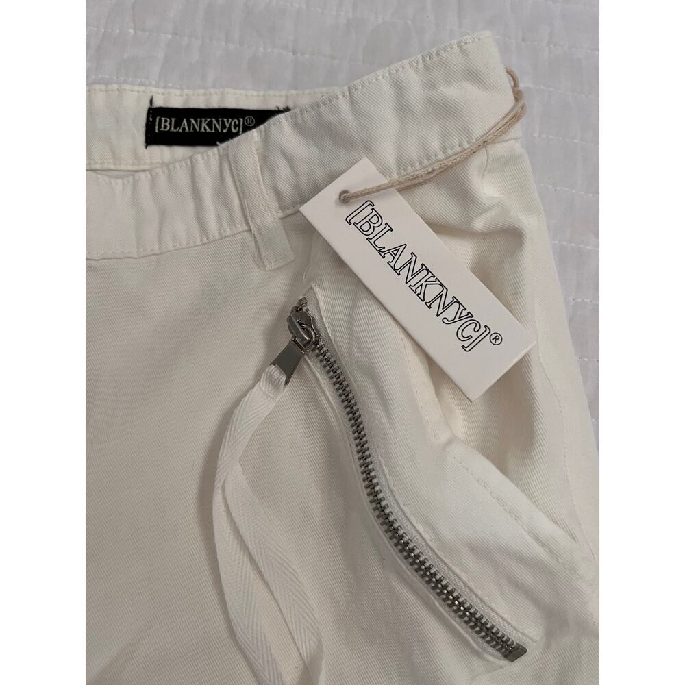 BlankNYC Women's White Cargo Pants Sz 31 NWT - Picture 9 of 14
